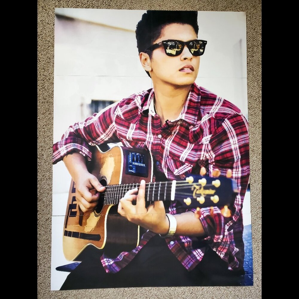 NWT Bruno Mars Giant poster (Size: 33"x47")